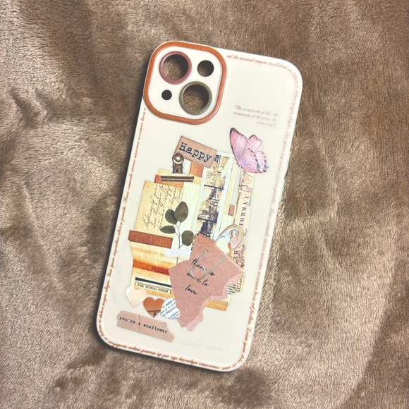 Iphone 13 Phone Case | Aesthetic Brown Phone Case - Picture 2 of 3